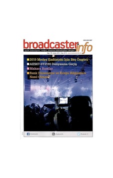 Broadcasterinfo:aylık Televizyon,radyo,sinema Teknolojileri Dergisi-renk Düzenleme Ve Kurgu Bilgisayarı Nasıl Olmalı Sayı:170-şubat 2019 Retro Koleksiyon Eski Baskı