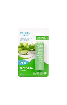 Progen Aloe Vera Besleyici Dudak Kremi SPF50 5 G Progen Aloe Vera Besleyici Dudak Kremi SPF50 5 G