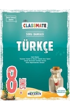 Okyanus 8.Sınıf Classmate Türkçe Soru Bankası (Yeni)