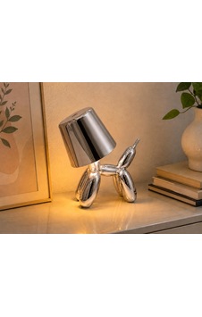 Gümüş Balon Köpek Led Masa Lambası Dekoratif Gece Lambası Şarjlı Modern Masa Üstü Ve Komodin Aydınlatma Diğer Gümüş Balon Köpek Led Masa Lambası Dekoratif Gece Lambası Şarjlı Modern Masa Üstü Ve Komodin Aydınlatma Diğer