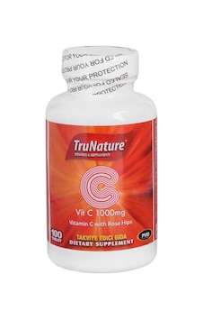 Trunature Vitamin C 1000 Mg Rose Hips 100 Tb. Trunature Vitamin C 1000 Mg Rose Hips 100 Tb.