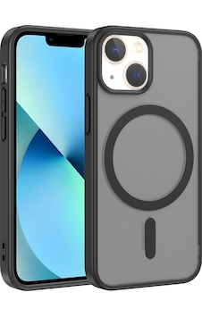Teleplus Apple iPhone Uyumlu 13 Mini Kılıf Mat Babet Manyetik Araç Tutucu Kapak Siyah Teleplus Apple iPhone Uyumlu 13 Mini Kılıf Mat Babet Manyetik Araç Tutucu Kapak Siyah