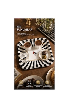 6 Lı Metal Sunum Tepsisi 23 Cm Siyah Desenli Çay Kahve Servis Tepsisi Seti Siyah - 914026626 Siyah 6 Lı Metal Sunum Tepsisi 23 Cm Siyah Desenli Çay Kahve Servis Tepsisi Seti Siyah - 914026626 Siyah