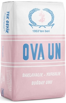 Ova Un Tek Geyik Baklavalık ve Yufkalık Un 25 KG Ova Un Tek Geyik Baklavalık ve Yufkalık Un 25 KG