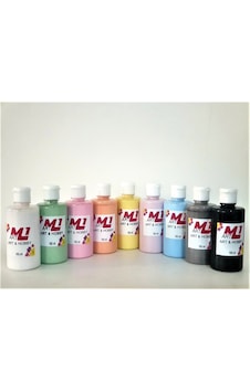 M1 Art Akrilik 140 G Boya Seti 9lu - 140 G x 9 Adet M1 Art Akrilik 140 G Boya Seti 9lu - 140 G x 9 Adet