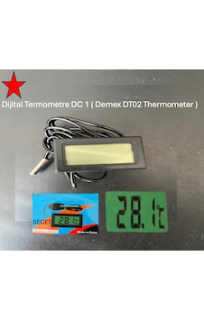Dijital Termometre Dc 1 Demex Dt02 Thermometer
