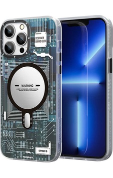 Youngkit Apple Uyumlu iPhone 12 Pro Max Kılıf YoungKit Technology Serisi Kapak YOUNGKİT-TA86136
