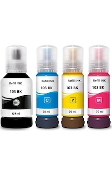 Epson 103 Uyumlu Mürekkep Set L3110/l3111/l3150 Epson 103 Uyumlu Mürekkep Set L3110/l3111/l3150