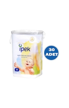 İpek Maxi 60 lı Bebek Temizleme Pamuğu 30 Paket - YENİ AMBALAJ İpek Maxi 60 lı Bebek Temizleme Pamuğu 30 Paket - YENİ AMBALAJ