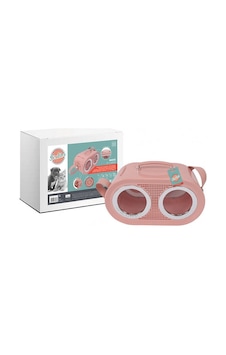 M-Pets Radio Kedi Küçük Irk Köpek Taşıma Çantası Pembe 50 x 23 x 31 CM