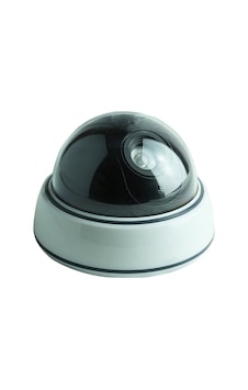 Powermaster Pm-2001 Kırmızı Ledli Maket Dome Kamera Beyaz Powermaster Pm-2001 Kırmızı Ledli Maket Dome Kamera Beyaz