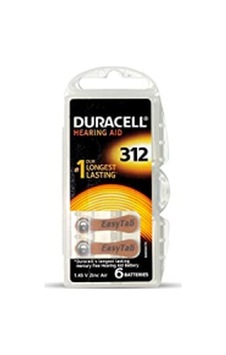 Duracell 312 İşitme Cihaz Kulak Pili 6 Parça Kutu 5570
