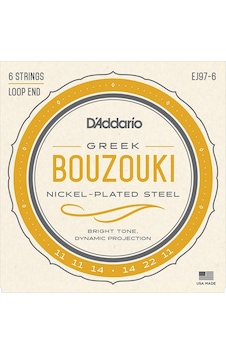 Daddarıo Ej97 Buzuki Tel Seti, 8'li Takım Daddarıo Ej97 Buzuki Tel Seti, 8'li Takım