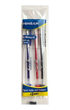 Pensan My-king İnce Uçlu Gel Kalem 3'lü Pensan My-king İnce Uçlu Gel Kalem 3'lü