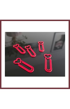 Storeşahin 3d Baskı Kalp Figürlü Ataç - 10lu Set - Kırmızı Shn0720 Storeşahin 3d Baskı Kalp Figürlü Ataç - 10lu Set - Kırmızı Shn0720