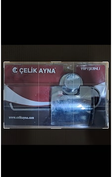 Çelik Ayan Kağıt Havluluk Yapışkanlı Açık Gri