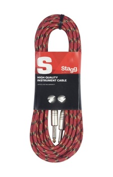 Stagg Enstrüman Kablosu Örgü Sargılı 3metre Kırmızı Sgc3vt Rd Stagg Enstrüman Kablosu Örgü Sargılı 3metre Kırmızı Sgc3vt Rd