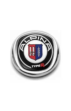 Alpina Type R Metal Araç Amblemi Krom Çerçeveli Oto Panjur Bagaj Logo 1 Adet Alpina Type R Metal Araç Amblemi Krom Çerçeveli Oto Panjur Bagaj Logo 1 Adet