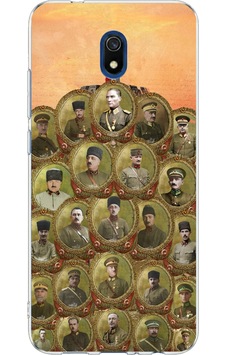 Redmi 8a Uyumlu Atatürk Ve Kurtuluş Savaşı Komutanları Baskılı Silikon Kılıf Renkli Redmi 8a Uyumlu Atatürk Ve Kurtuluş Savaşı Komutanları Baskılı Silikon Kılıf Renkli