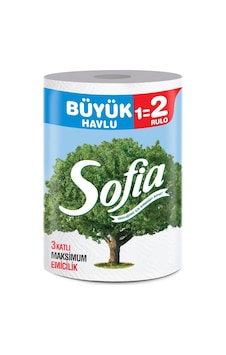 Sofia Büyük Kağıt Dev Havlu Sofia Büyük Kağıt Dev Havlu