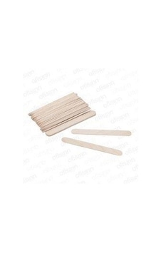 Ahşap Çubuk Büyük Boy 50 Li Paket Naturel Renk Ticon