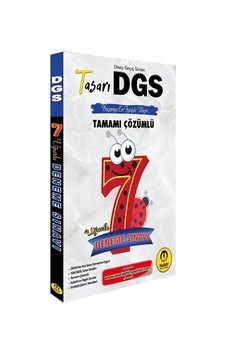 DGS Uğurlu 7 Deneme Çözümlü- Tasarı Akademi DGS Uğurlu 7 Deneme Çözümlü- Tasarı Akademi