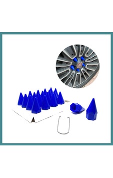 Trendexa Sivri Bijon Kapağı Sökme Aparatlı Mavi 17mm Mac Trendexa Sivri Bijon Kapağı Sökme Aparatlı Mavi 17mm Mac