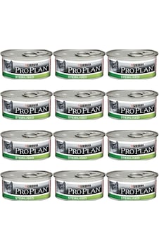 Purina Pro Plan Somonlu Ton Balıklı Kısırlaştırılmış Yetişkin Kedi Konservesi 12 x 85 G Purina Pro Plan Somonlu Ton Balıklı Kısırlaştırılmış Yetişkin Kedi Konservesi 12 x 85 G