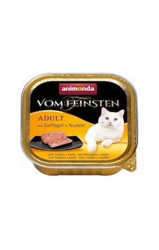 Vom Feinsten Kümes Hayvanlı Ve Makarnalı Yetişkin Kedi Konservesi 100 Gr Vom Feinsten Kümes Hayvanlı Ve Makarnalı Yetişkin Kedi Konservesi 100 Gr