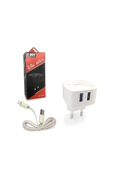Emy MY-227 M5P 2 Port Micro Şarj Cihazı Emy MY-227 M5P 2 Port Micro Şarj Cihazı