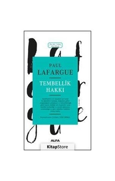 Tembellik Hakkı / Paul Lafargue N11.59502