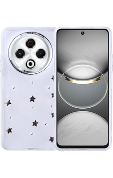 Tecno Spark 30 4g Kılıf Airbag Tasarımlı Simli Şeffaf Zore Kutup Kapak Yıldız Tecno Spark 30 4g Kılıf Airbag Tasarımlı Simli Şeffaf Zore Kutup Kapak Yıldız
