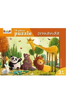 Yer Puzzle-24 Parça Puzzle - Ormanda
