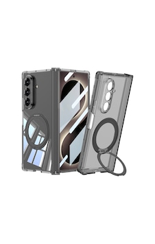 Samsung Galaxy Uyumlu Z Fold 8 Ultra Kılıf M-safe Şarj Özellikli Zore Kıpta Kpt-09 Ring Standlı Şeffaf Sert Pc Kapa Siyah Samsung Galaxy Uyumlu Z Fold 8 Ultra Kılıf M-safe Şarj Özellikli Zore Kıpta Kpt-09 Ring Standlı Şeffaf Sert Pc Kapa Siyah