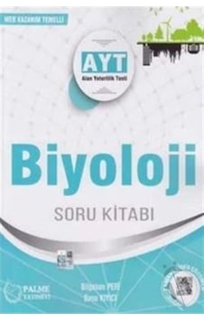 Palme Yayınları Ayt Biyoloji Tamamı Video Çözümlü Soru Kitabı