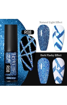 Lily Cute Reflective Glitter Nail Art Çizim Ojesi R08 54152-2 Lily Cute Reflective Glitter Nail Art Çizim Ojesi R08 54152-2