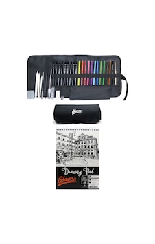 Eskiz Defteri A5 120 gr 50 yp Faber Watercolor Kuru Boya Seti
