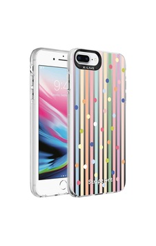 Apple Uyumlu iPhone 8 Plus Kılıf Desenli Zore Silver Sert Kapak-Çiçek Apple Uyumlu iPhone 8 Plus Kılıf Desenli Zore Silver Sert Kapak-Çiçek