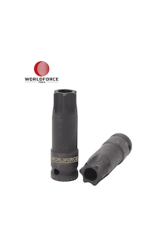 Worldforce Darbeli 1-2" T100 Delikli Torx Lokma N11.3414 Worldforce Darbeli 1-2" T100 Delikli Torx Lokma N11.3414