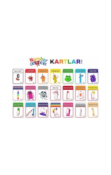 Number Blocks Matematik Eğitici Birim Kartları 0-20