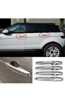 Land Rover Uyumlu Range Rover Sport 2013 Sonrası Kapı Kolu Abs Krom Parça