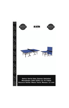 Delux Serisi Boş Zaman Rekabet Müsabaka 1001-0561-12 Tt-table Bounce Roller Masa Tenis Masası 12 Mm Delux Serisi Boş Zaman Rekabet Müsabaka 1001-0561-12 Tt-table Bounce Roller Masa Tenis Masası 12 Mm