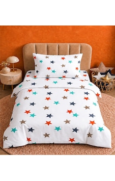 More Home Müslin Bebek Nevresim Takımı %100 Pamuk Yıldızlı Desen Yeşil Kırmızı Çok Renkli More Home Müslin Bebek Nevresim Takımı %100 Pamuk Yıldızlı Desen Yeşil Kırmızı Çok Renkli