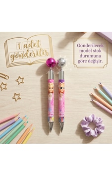 Bakgelal Barbie Extra Lisanslı Işıltılı Versatil Kalem Dekoratif Küreli 1 Adet - 9007258534654 124-Pembe Bakgelal Barbie Extra Lisanslı Işıltılı Versatil Kalem Dekoratif Küreli 1 Adet - 9007258534654 124-Pembe