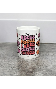 Hocus Pocus Temalı Yazılı Baskılı Premium Kupa Hocus Pocus Temalı Yazılı Baskılı Premium Kupa