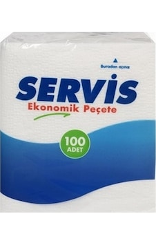 Servis Peçete 100'lü 30 Paket 24.5 x 26.5 CM Servis Peçete 100'lü 30 Paket 24.5 x 26.5 CM
