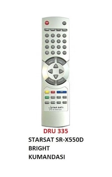 Starsat Sr-X550D Bright Uydu Kumandası Starsat Sr-X550D Bright Uydu Kumandası