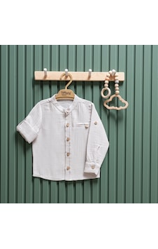 Tiffany Baby & Kids Tiffany Baby Müslin Theme Hakim Yaka Uzun Kol Gömlek 26120 Gri Tiffany Baby & Kids Tiffany Baby Müslin Theme Hakim Yaka Uzun Kol Gömlek 26120 Gri