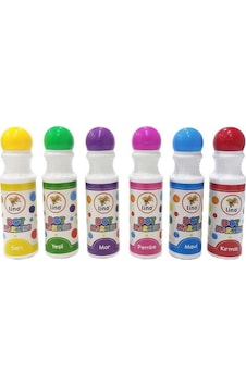 Lino Dot Markers 6 Lı Yıkanabilir Boya Ln-606 Lino Dot Markers 6 Lı Yıkanabilir Boya Ln-606