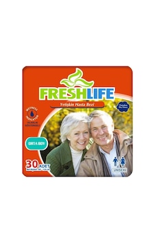 Freshlıfe Hasta Altı Bezi Bağlama Belbantlı Orta Boy 30 Adet Tek Ebat Freshlıfe Hasta Altı Bezi Bağlama Belbantlı Orta Boy 30 Adet Tek Ebat